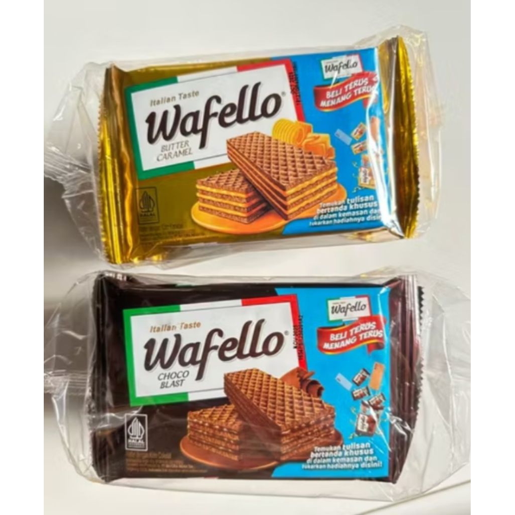 

Roma Wafello 43gram,( 1 pack isi 10 pcs )