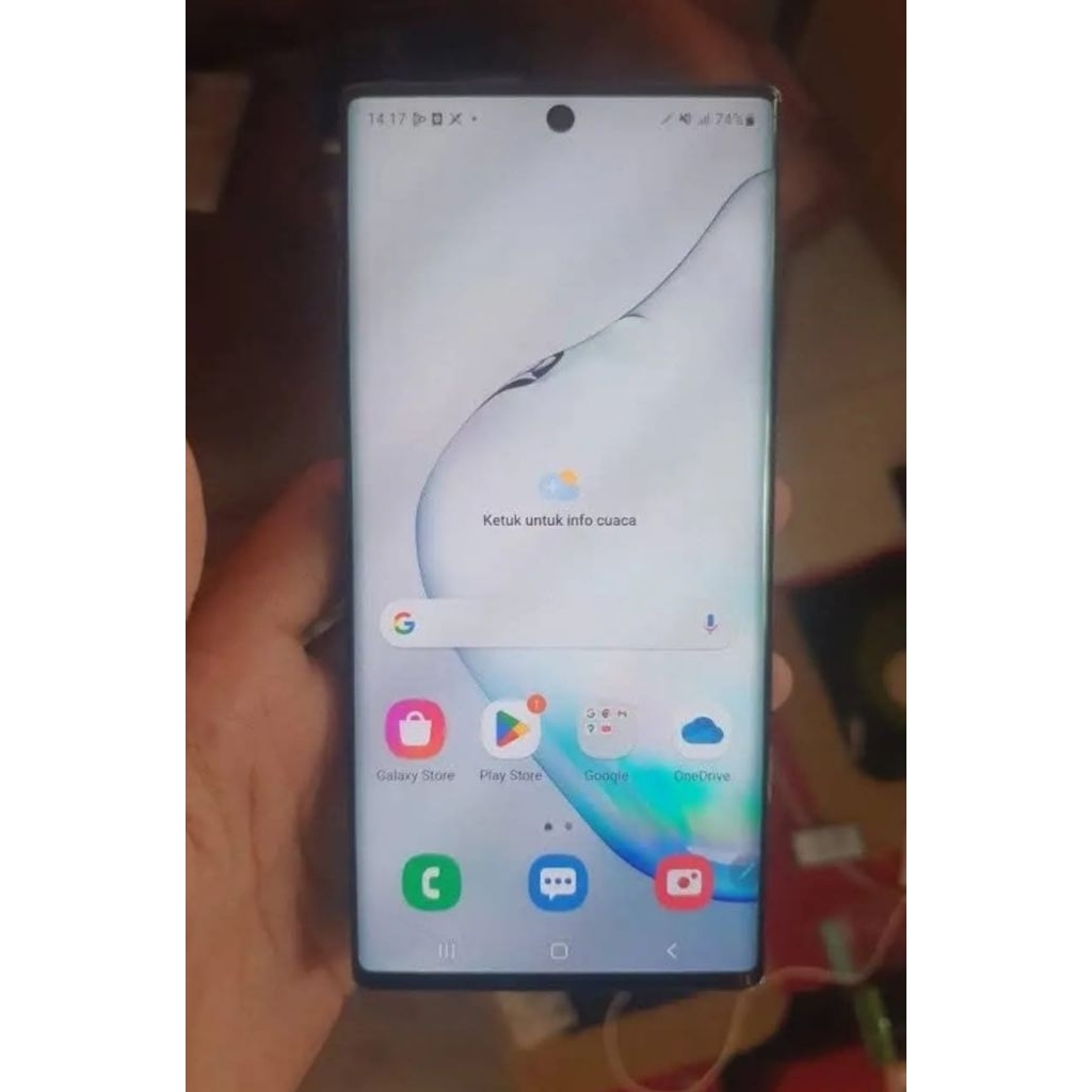 LCD Samsung Note 10 biasa