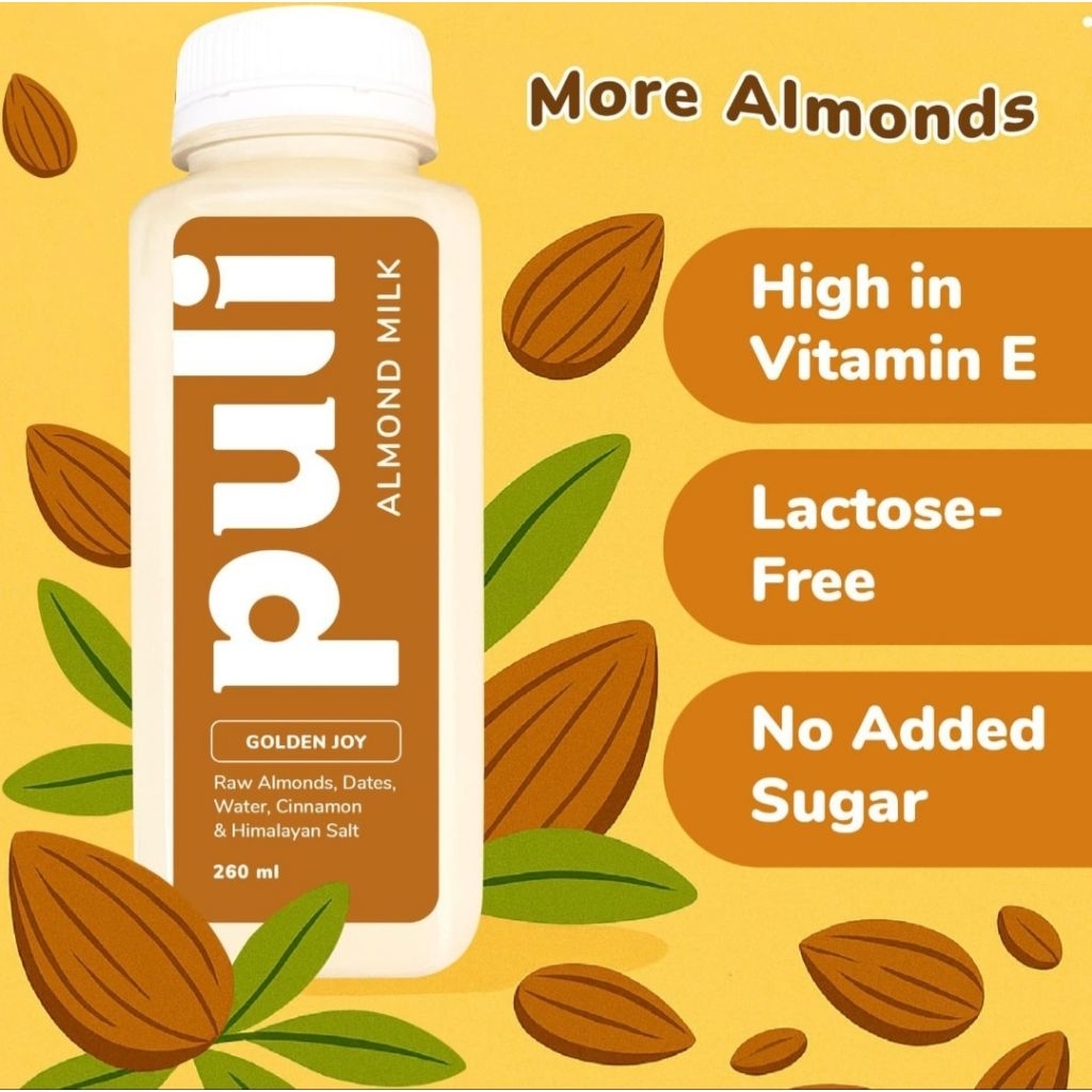 

Puli Juice - Golden Joy | Almond Milk 260ml (Small)