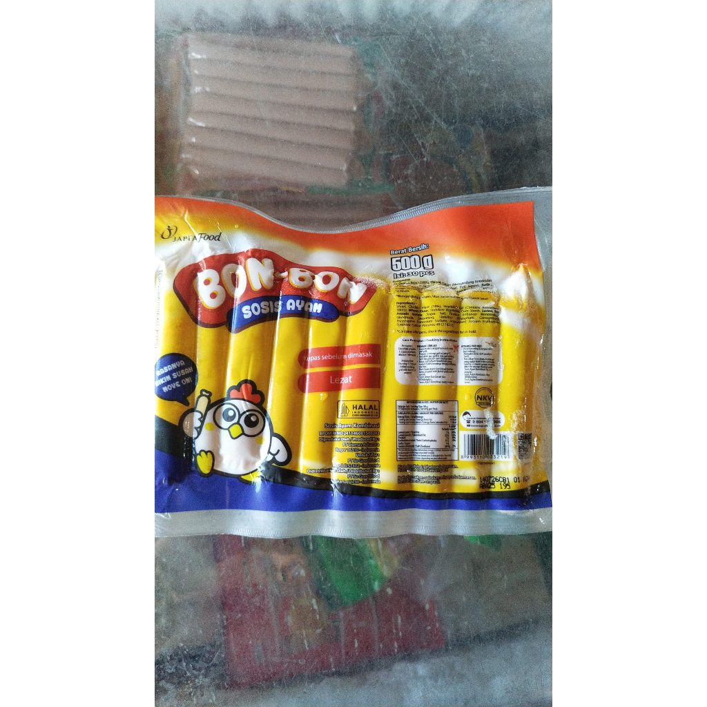 

Sosis Bon-Bon Kecil 30 Pot 500gr