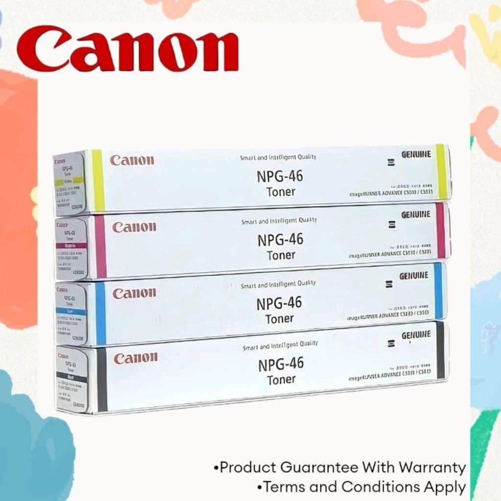 TONER CANON NPG 46 BLACK & COLOR