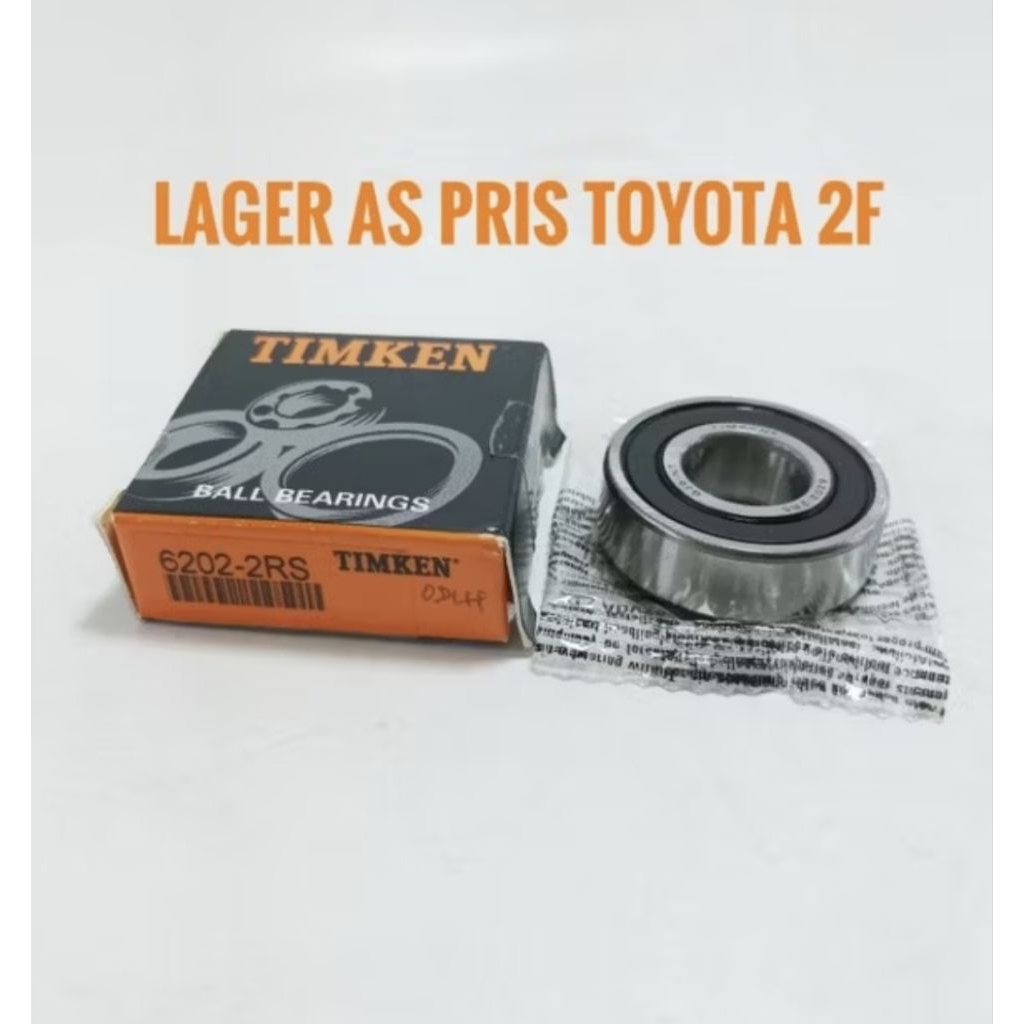 Bearing Input Shaft Toyota Landcruiser 2F Lager As Pris Toyota Fj40 Merk Timken 6202-2RS