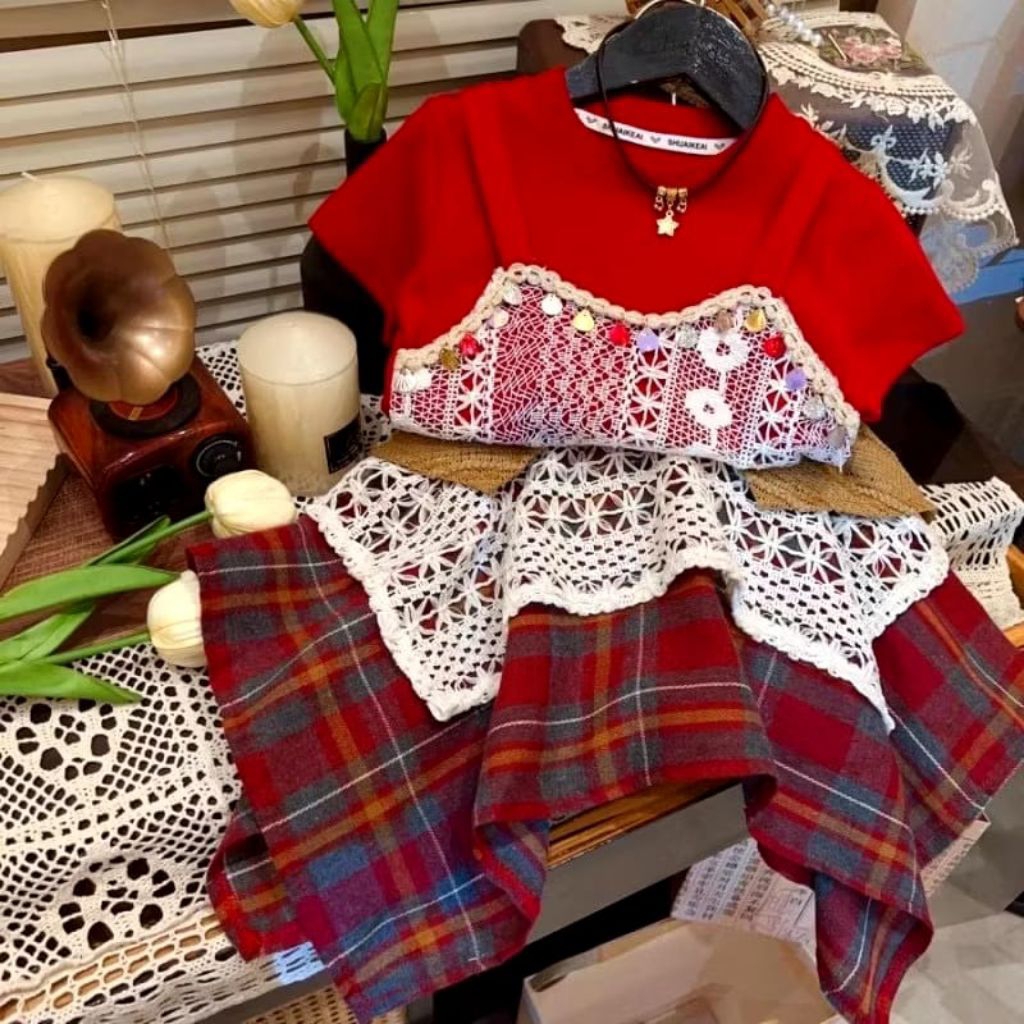 RESTOCKSTELAN ANAK CEWEK/STELAN FASHION ANAK/BAJU ANAK PEREMPUAN/BAJU ANAK IMPORT/BAJU KEMERDEKAAN/B