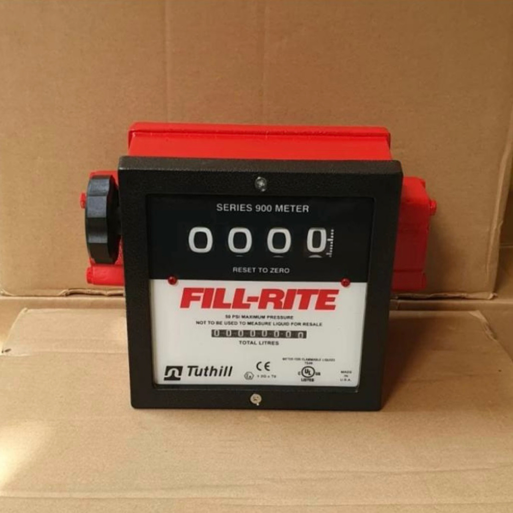 Flow Meter Fill-Rite 1.5 Inch 901CL Series 900C | Solar Bensin Oli Industri