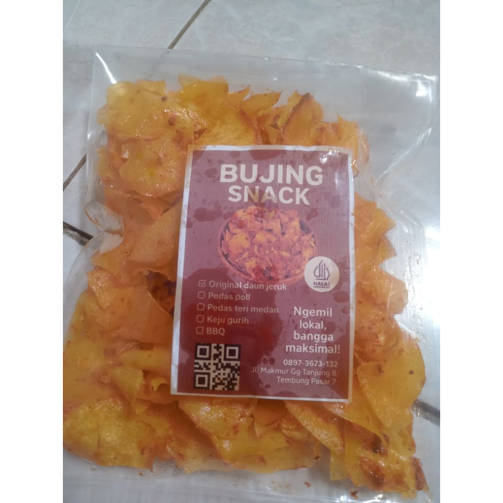 

Keripik Singkong pedas Teri Medan