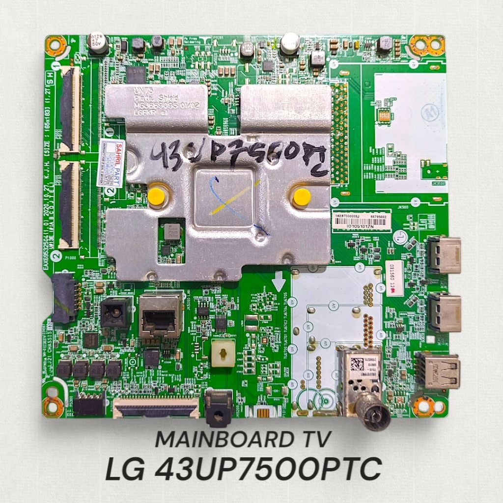 MB TV MAINBOARD TV LG 43UP7500PTC LG 43UP7500