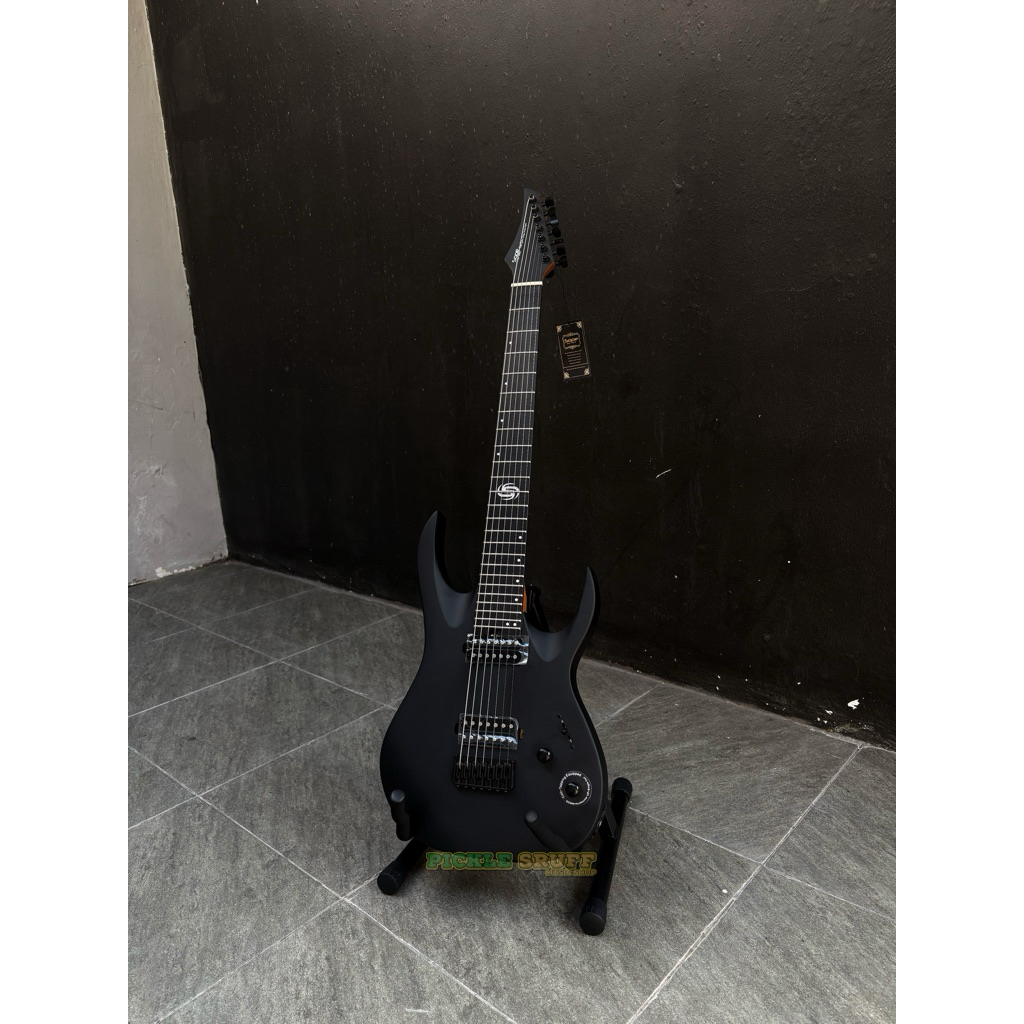 SQOE SEIB7S 7 STRING BK | GITAR SQOE 7 SENAR