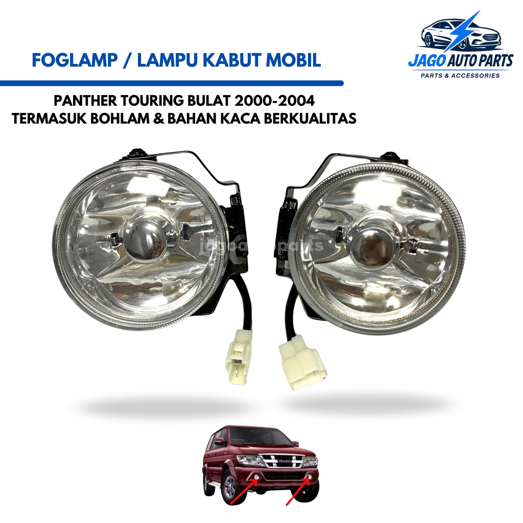 Foglamp Lampu Mobil Panther Touring Model Bulat 2004-2010