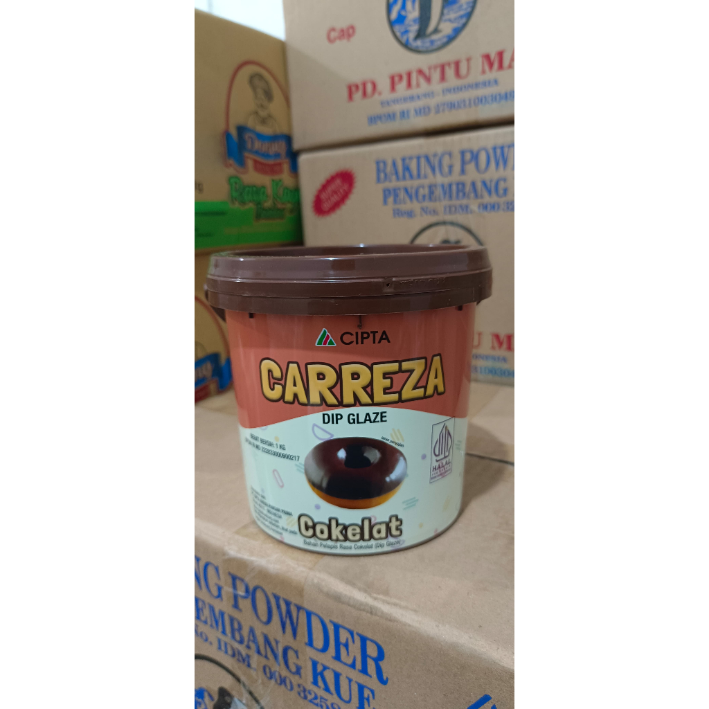

Carreza Glaze Coklat 1kg - Rasa Coklat Terbaik