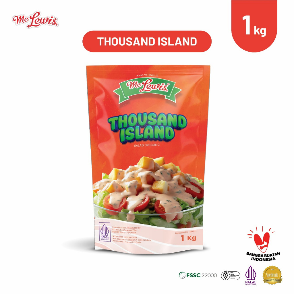

Mc Lewis Thousand Island - 1Kg