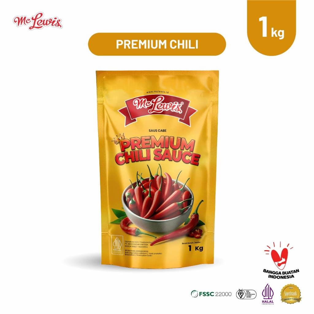 

Mc Lewis Chili Sauce Premium - 1Kg