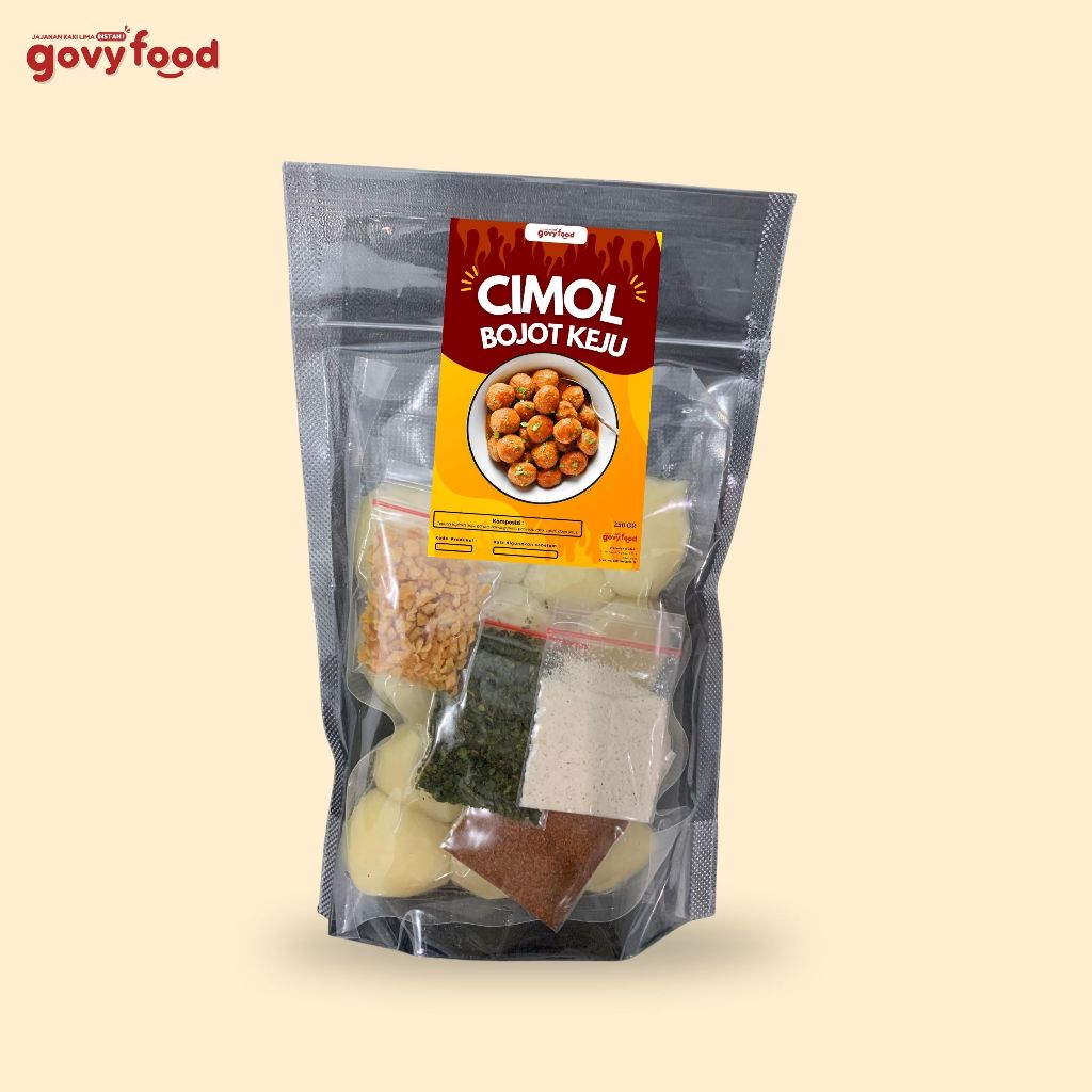 

Cimol Bojot isi Keju Quick Melt isi 15 Pcs + Bumbu Bojot Daun Jeruk