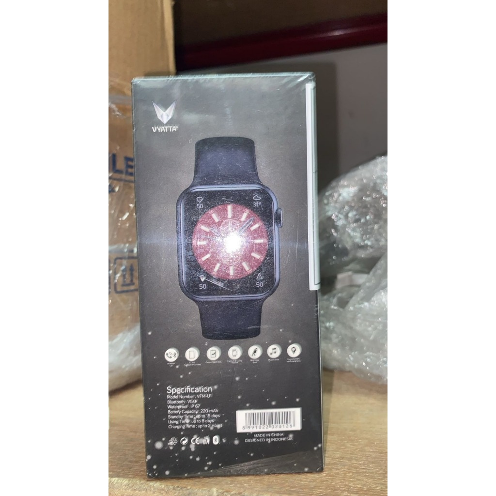 CUCI GUDANG VYATTA Fitme U VS Smartwatch - Black