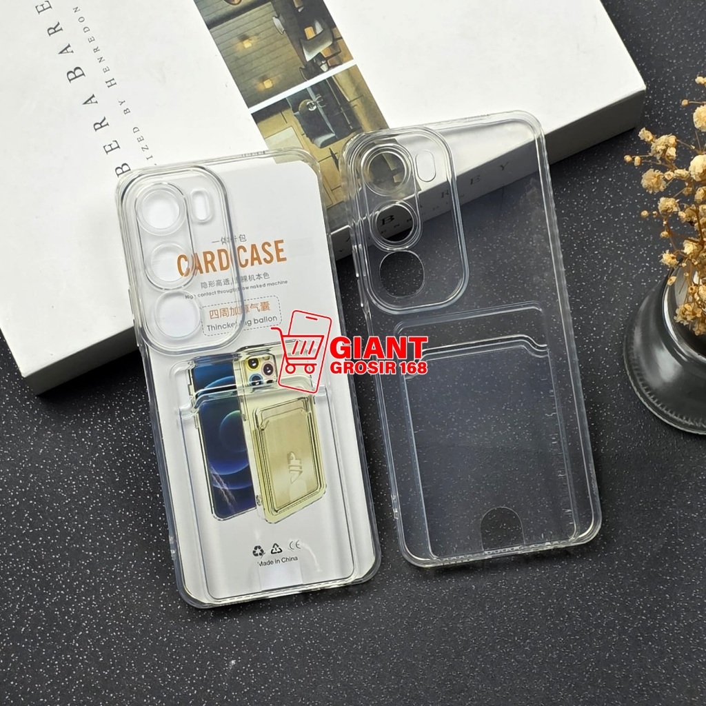VIVO Y19S VIVO Y19S PRO CLEAR CARD CASE SLOT KARTU CASE VIVO Y19S VIVO Y19S PRO