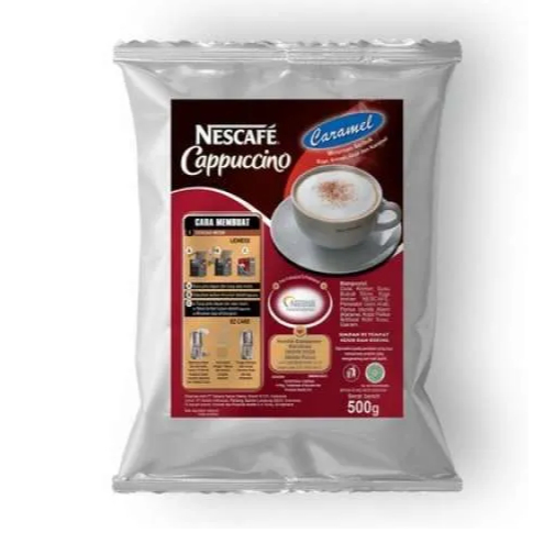 

NESCAFÉ Cappuccino Caramel 500g – Bubuk Kopi Instan Creamy & Manis