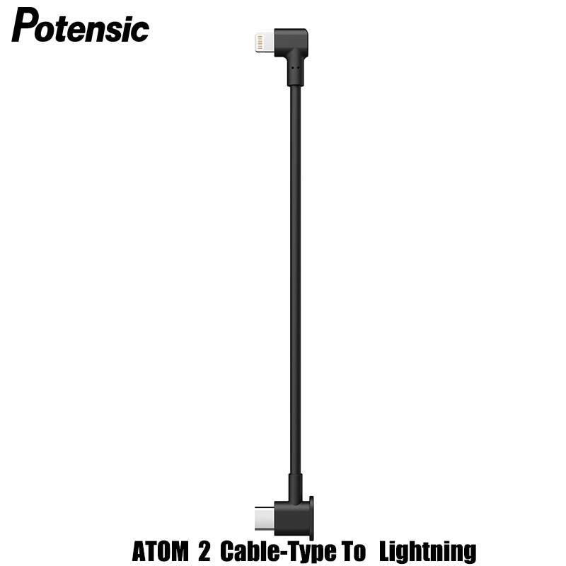 Potensic Atom 2 Drone Remote Control Cable Type-c Elbow to Type-c Elbow/LT Elbow/Micro USB