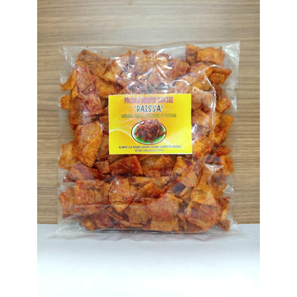 

keripik sanjai raisa aceh