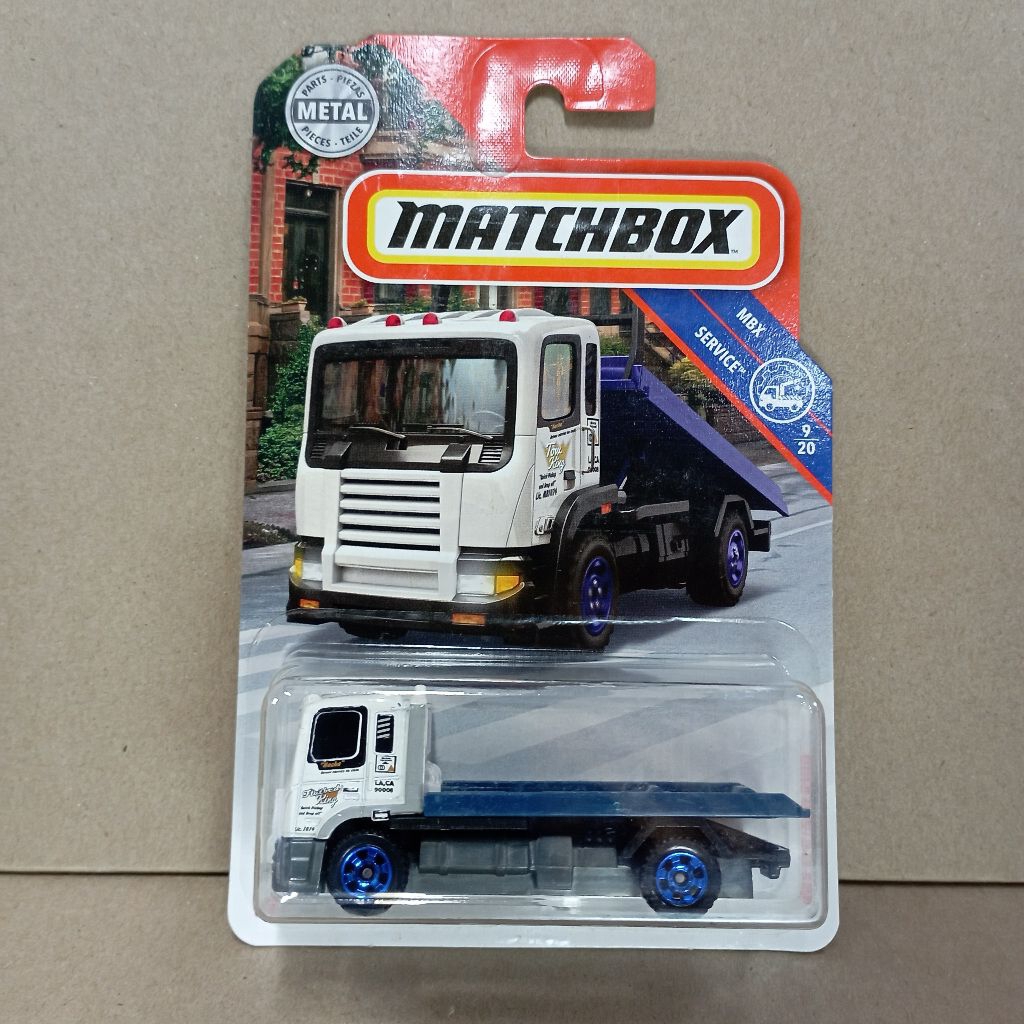 Matchbox Flat Bed King Truk Towing Team Transport Derek