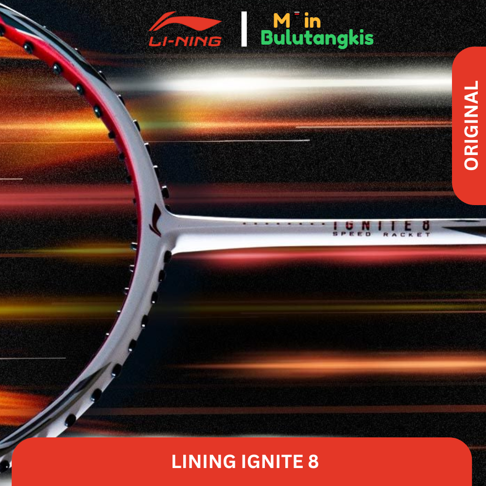 Raket Badminton Lining Ignite 8 Original 100%