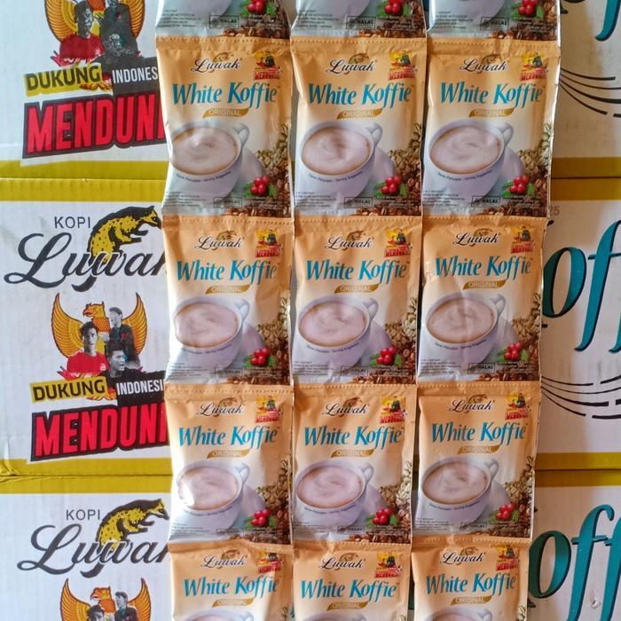 

Kopi Luwak White Coffee Original 20g RENCENG isi 10