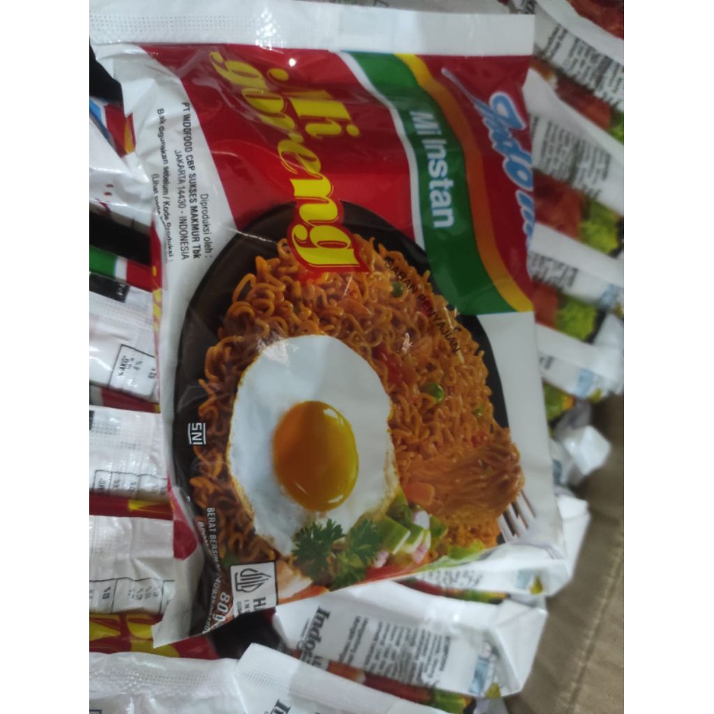

indomie mie goreng original 85gr isi 5 bungkus