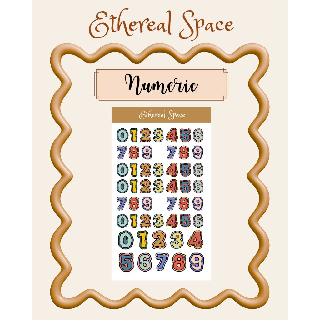 

Sticker Numeric / Nomor
