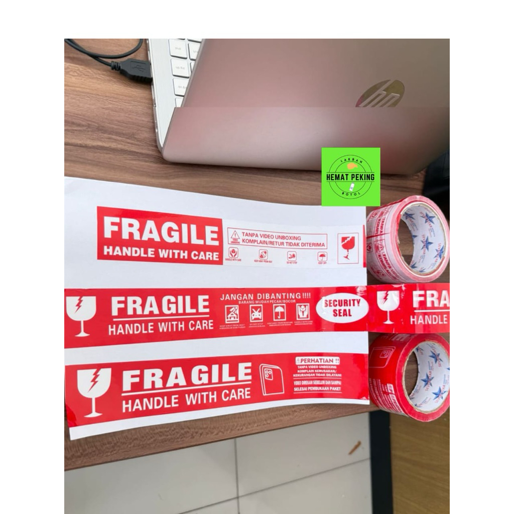

Lakban Fragile 1 Dus isi 72 pcs Seven Star