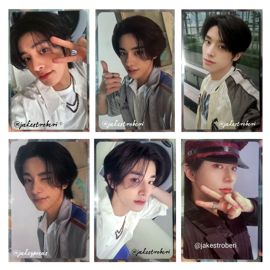 [baca deskripsi] PC Jake Enhypen Official Broadcast Showcase Jempol BC SC Idoustage Yizhiyu Wink Pea