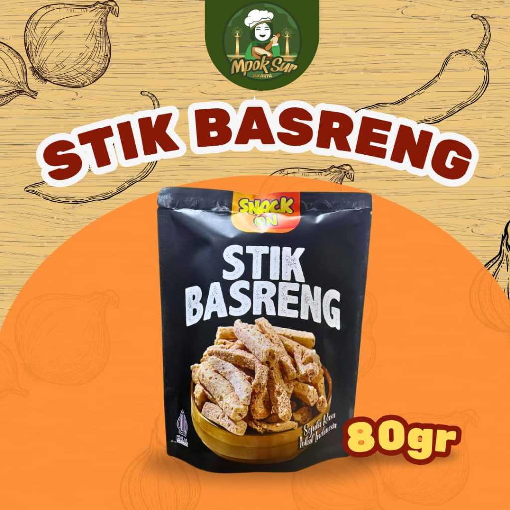

Snack On Stick Basreng Original Asin Gurih