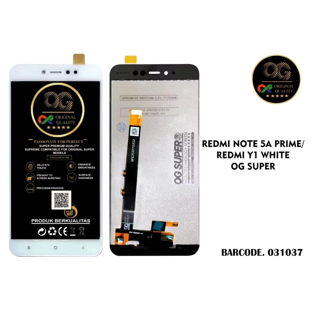 LCD TOUCHSCREEN XIOMI REDMI NOT 5A PRIME /REDMI Y1 OG SUPER