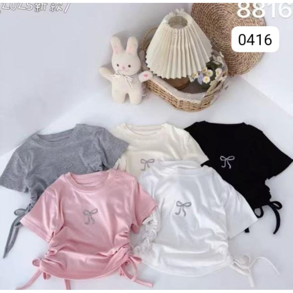 Atasan Crop Anak Perempuan | 1 - 5 Tahun