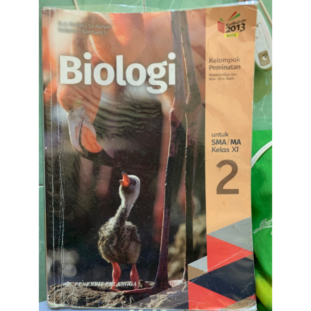 Preloved Buku Original Paket Biologi SMA Kelas 11 Kurikukulum 2013 Edisi Revisi Penerbit Erlangga