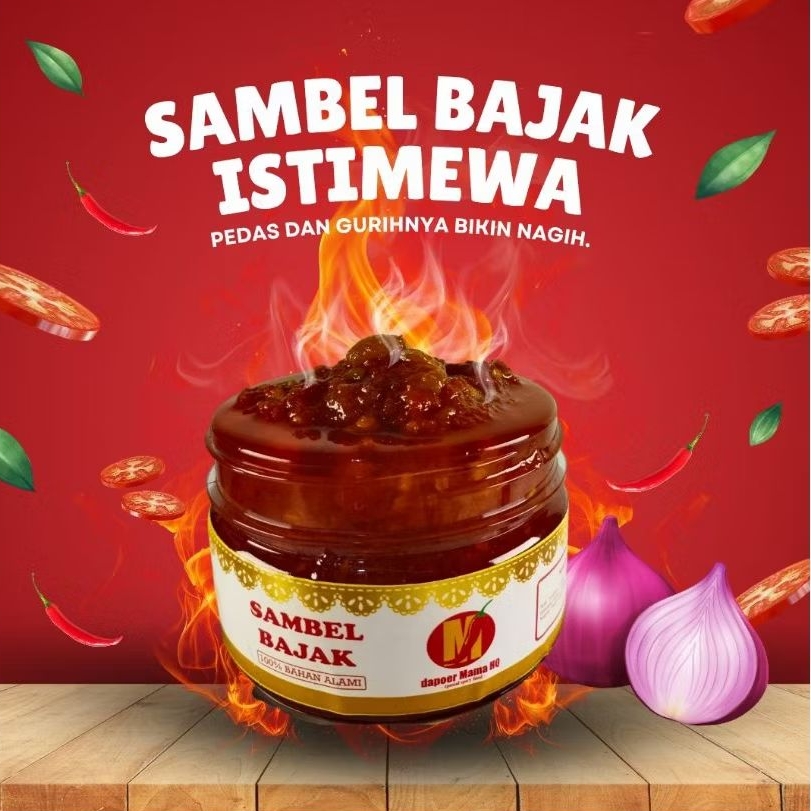 

dapoer Mama HQ ~ Sambal Bajak 200 gr