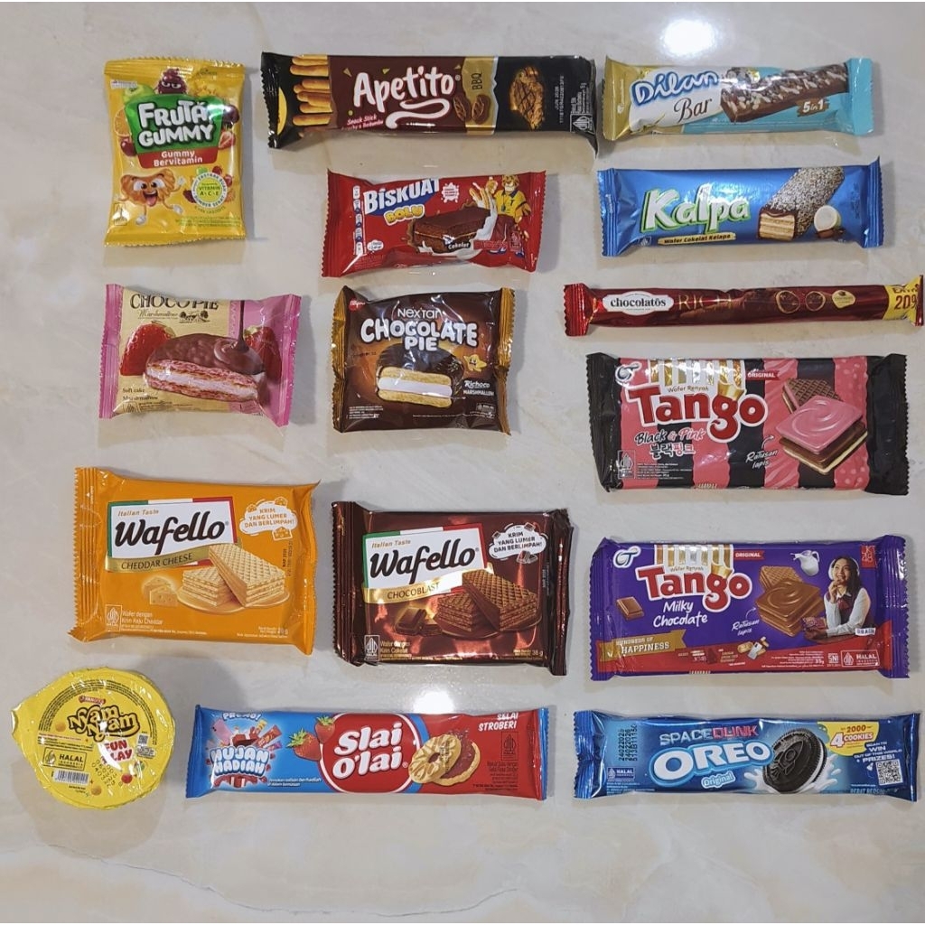 

Paket jajanan Campur