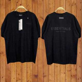 Kaos Pria/Wanita Unisex  Fear of God Essentials Oversize 24s Reflective dan Non Reflective Premium  