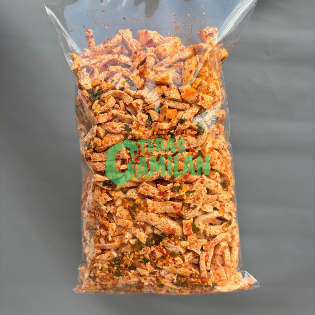 

Basreng Stik Pedas Daun Jeruk - Kemasan 500g