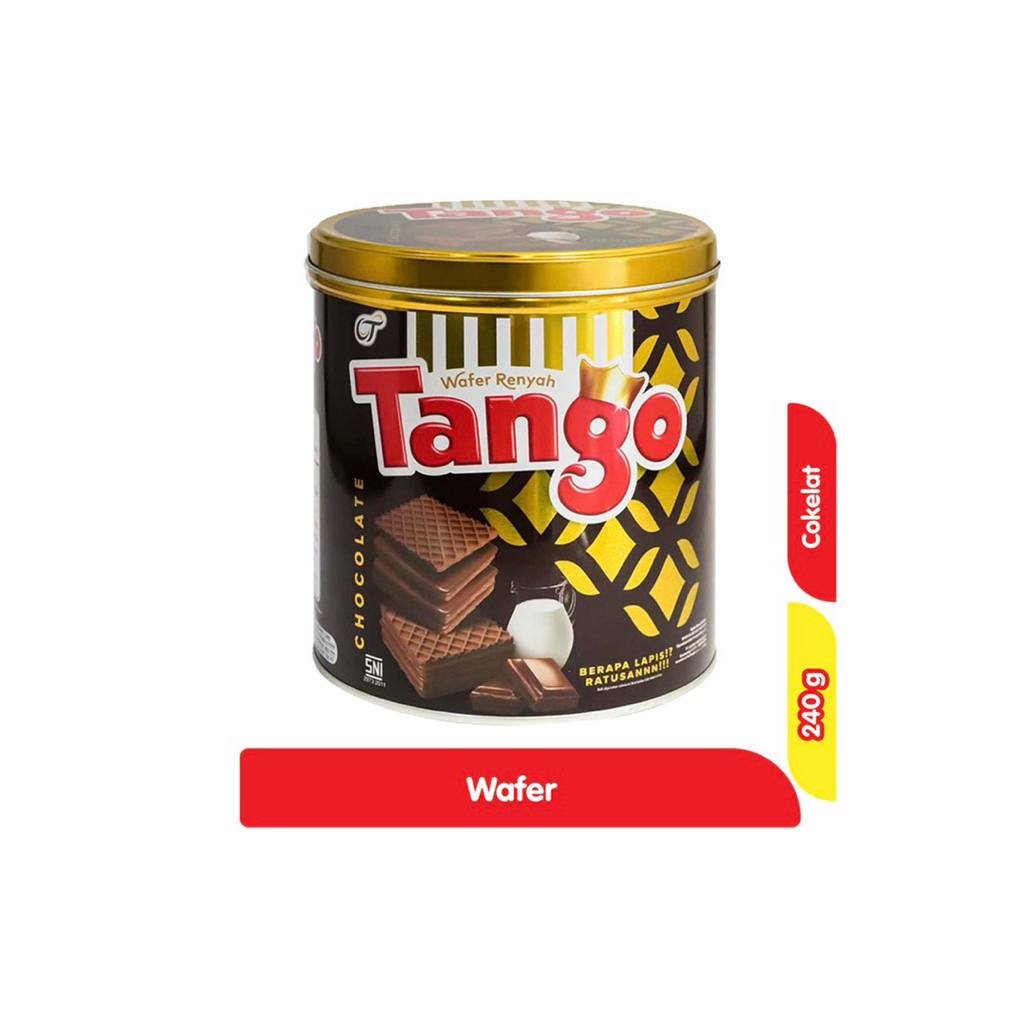 

TANGO WAFER COKELAT KALENG 240 gram
