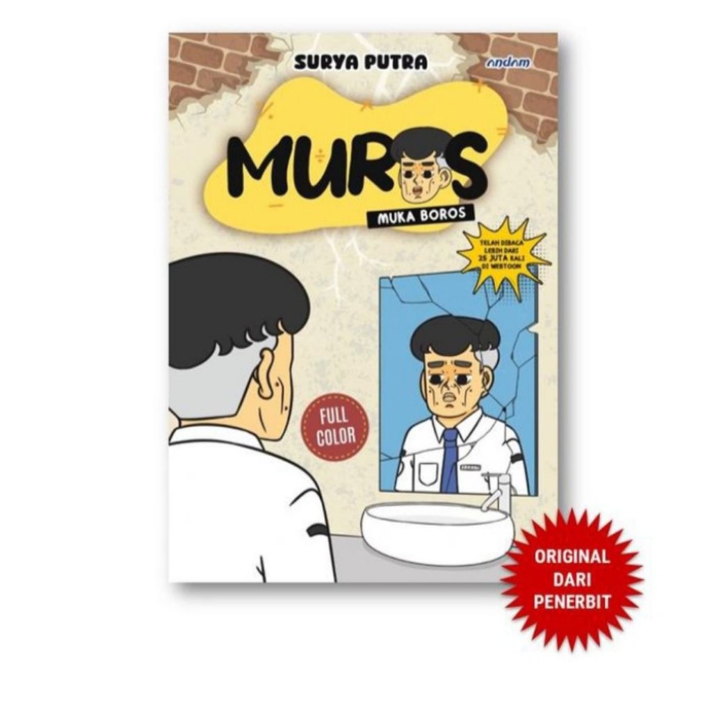 BUKU ORIGINAL KOMIK MUROS MUKA BOROS Surya putra