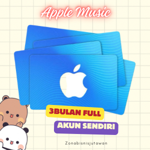 Apple Music 3 Bulan Full Akun Sendiri Termurah