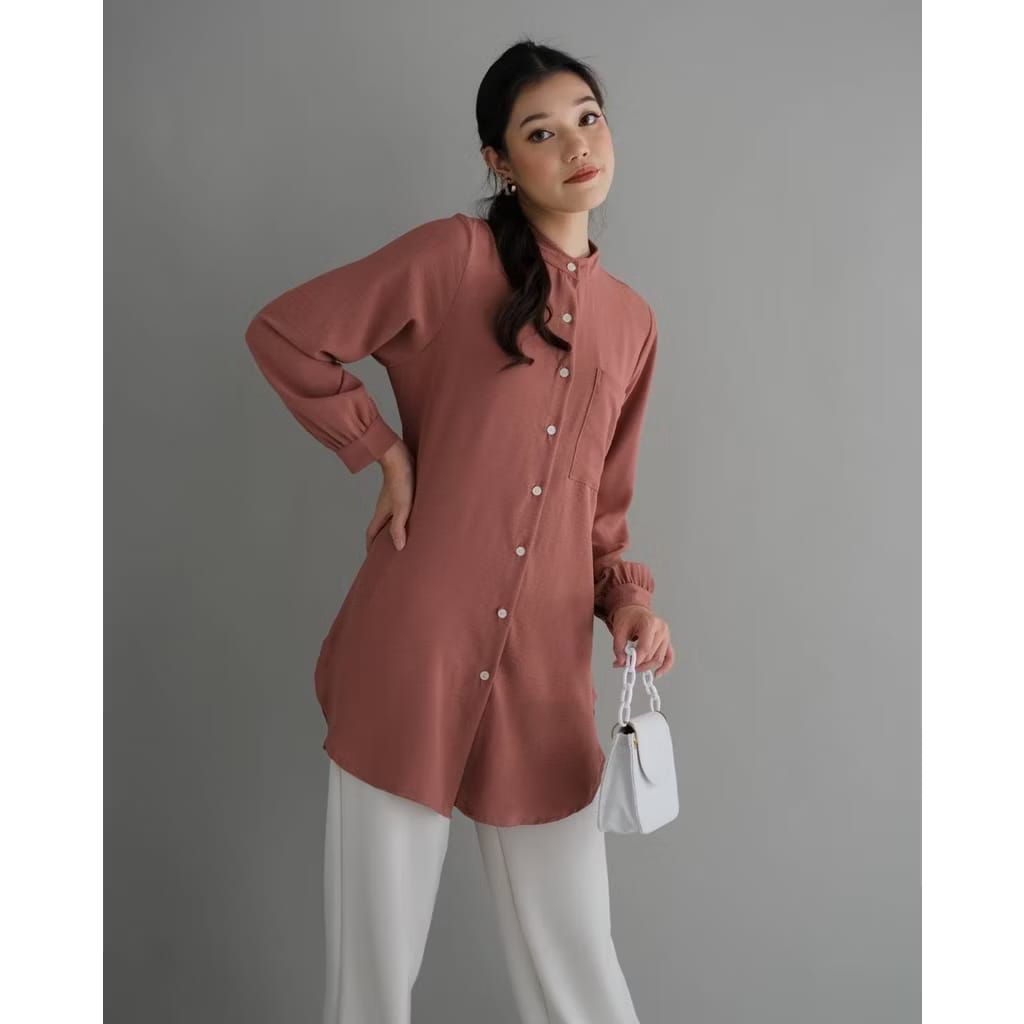[PRELOVED] Myrubylicious BELIYA TUNIC RASPBERRY