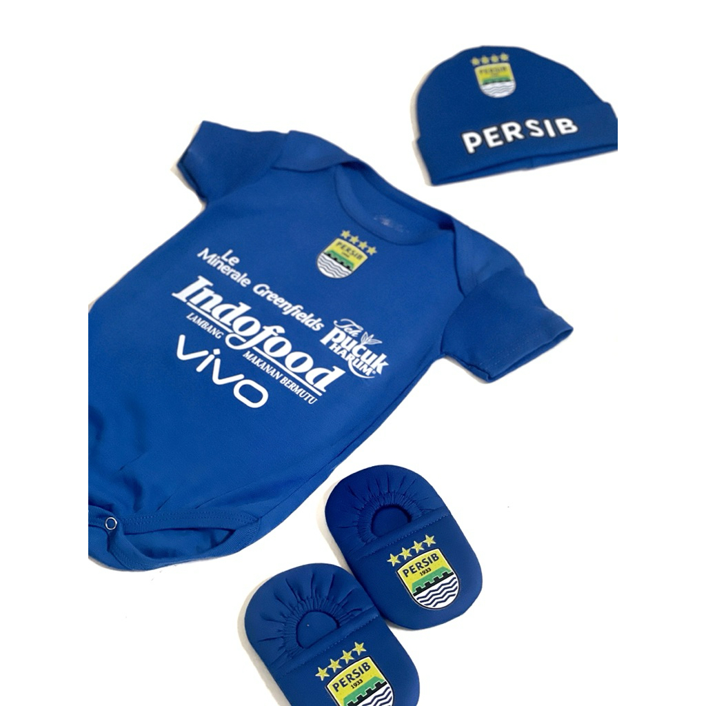 JUMPER Persib Bayi motif bola - Jersey Persib Anak
