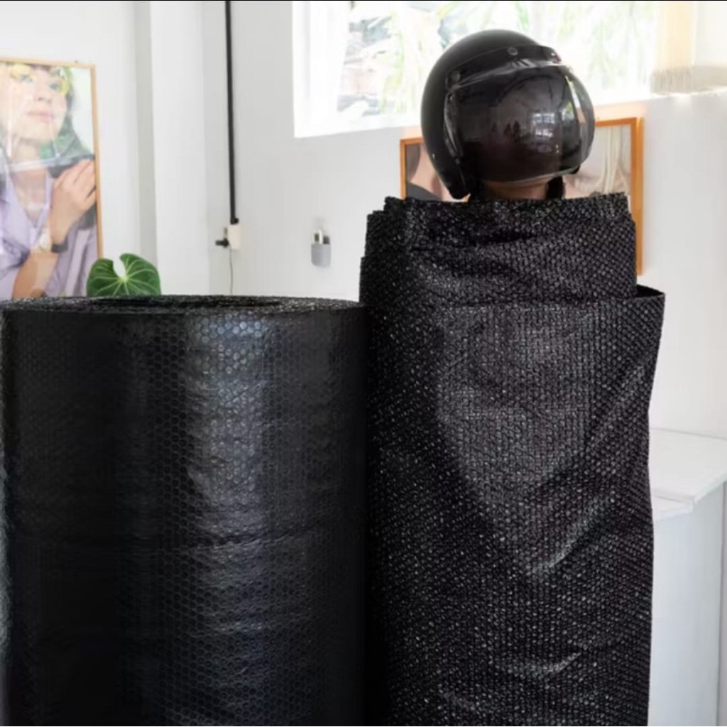 

Tambahan bubble wrap agar lebih aman