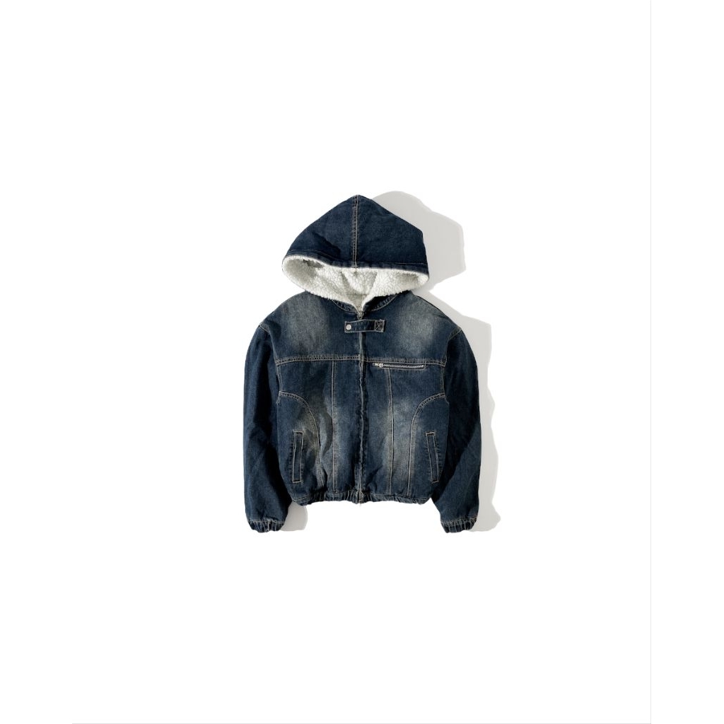 Hoodie Denim Jacket