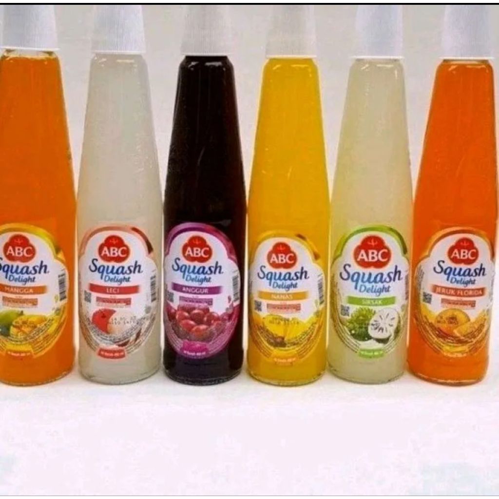 

ABC SQUASH Delight satu dus isi 12 botol beling ( 1botol isi 450ml )