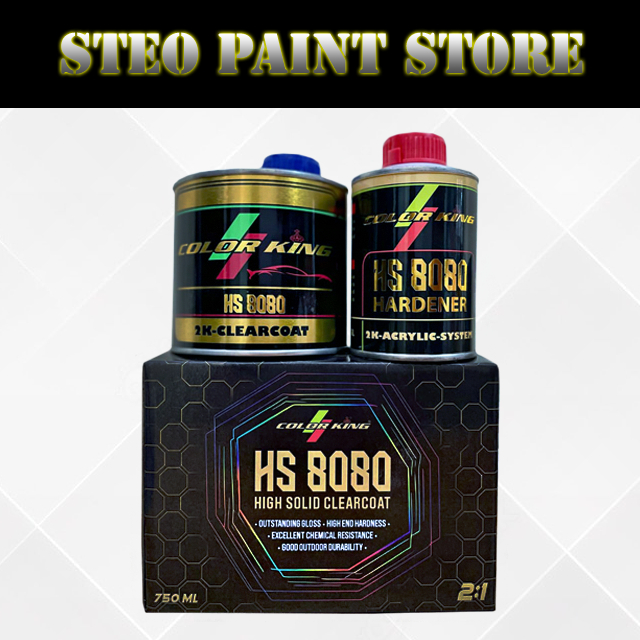 COLOR KING Clearcoat Mini HS 8080 Set 750 ML - Varnish Mini HS 8080