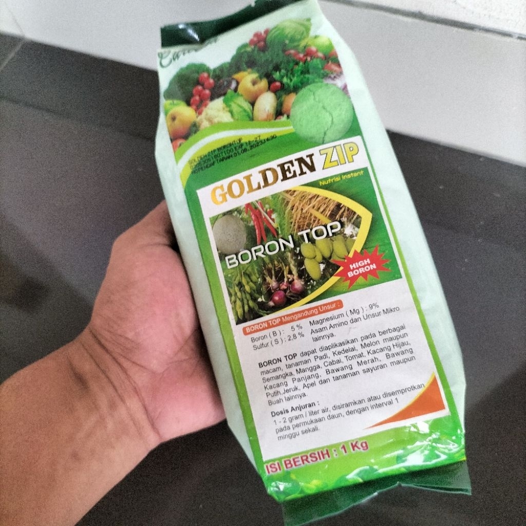 Pupuk Golden Zip 1 Kg Nutrisi segala tanaman padi melon dan cabai