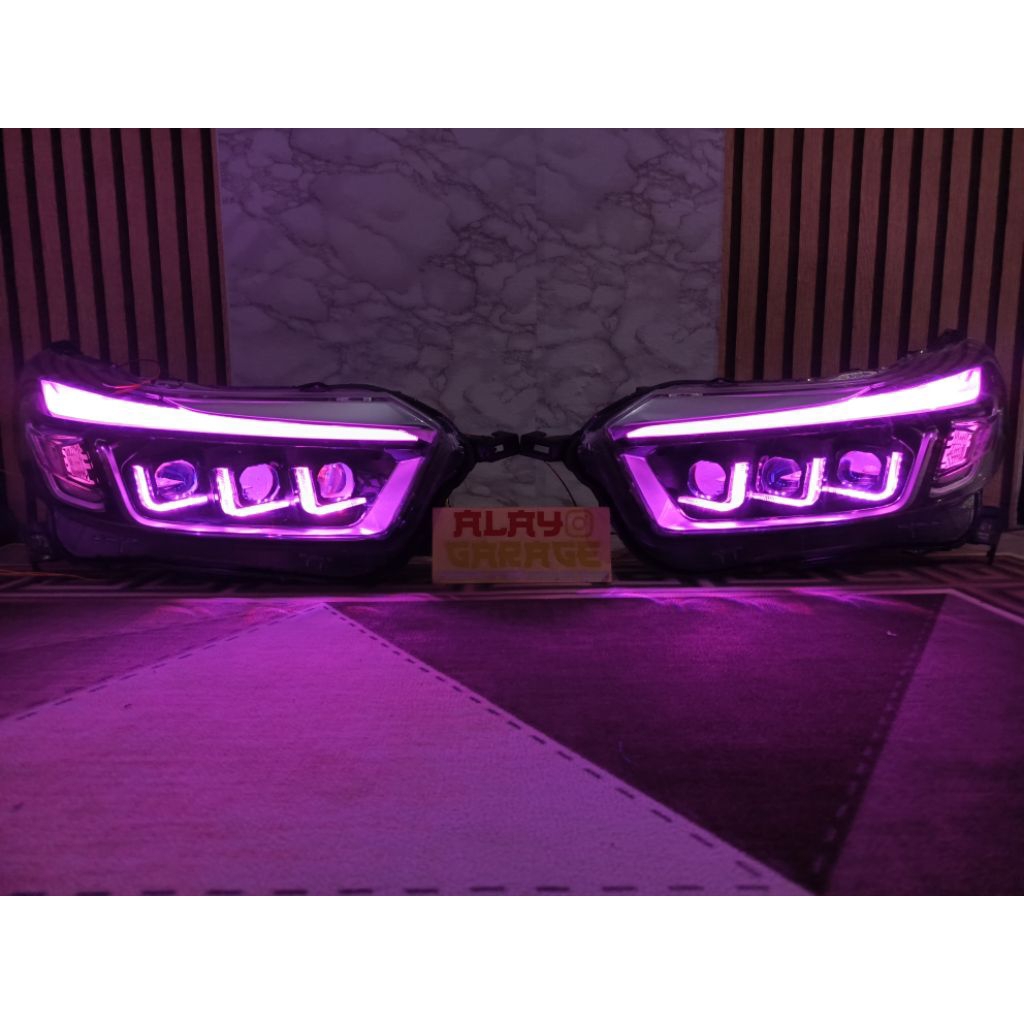 headlamp brio/mobilio custom