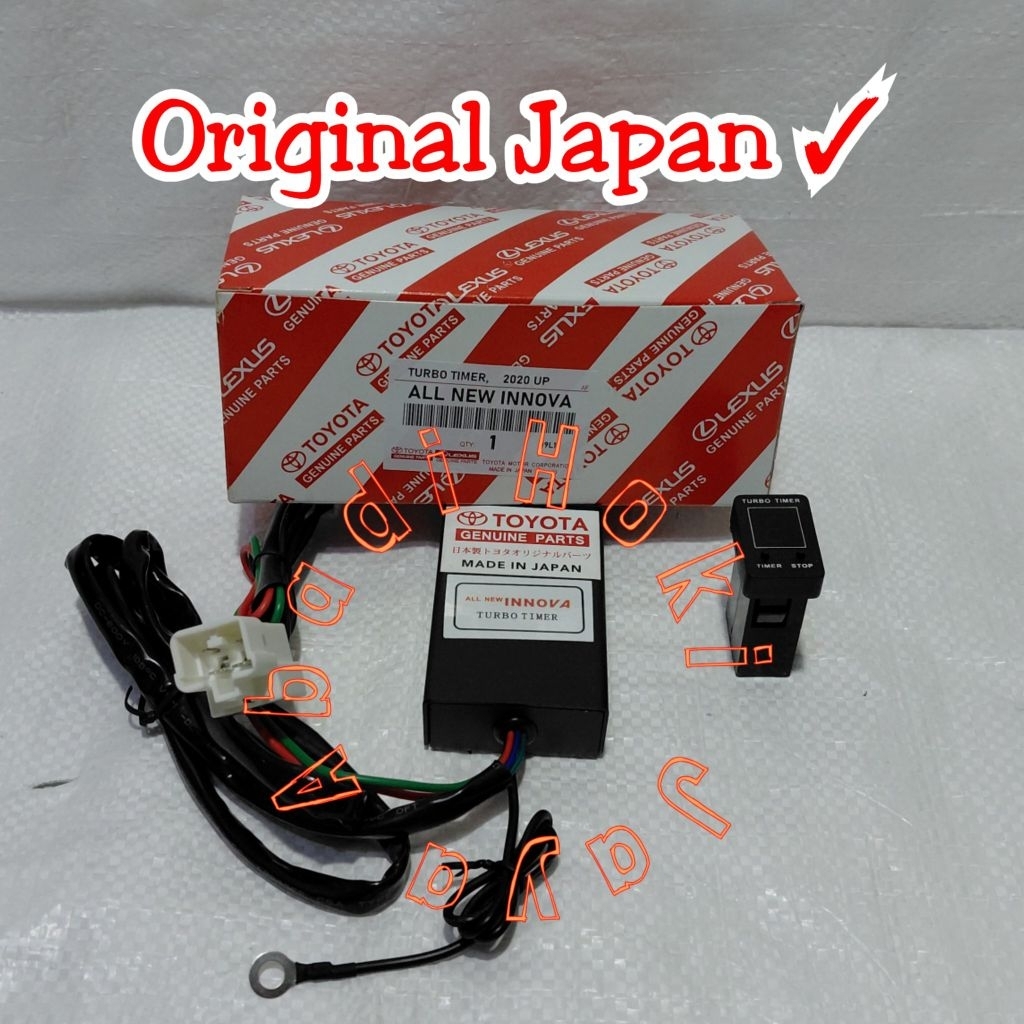 Turbo Timer Toyota All New Innova Inova Reborn 2020 2021 2022 2023 2024 2025 Original Japan