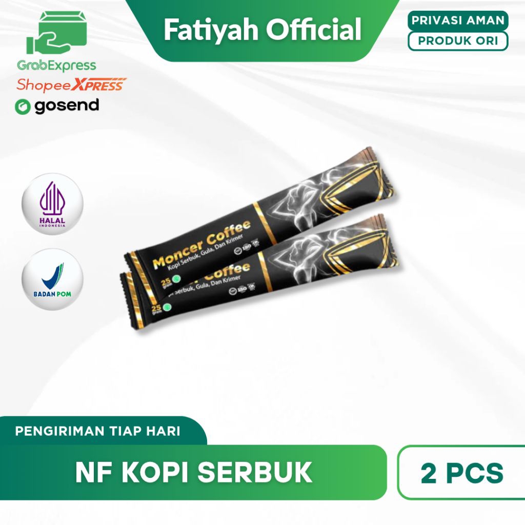 

(ECERAN) Monncerr Coffee Original 100% Herbal Alami