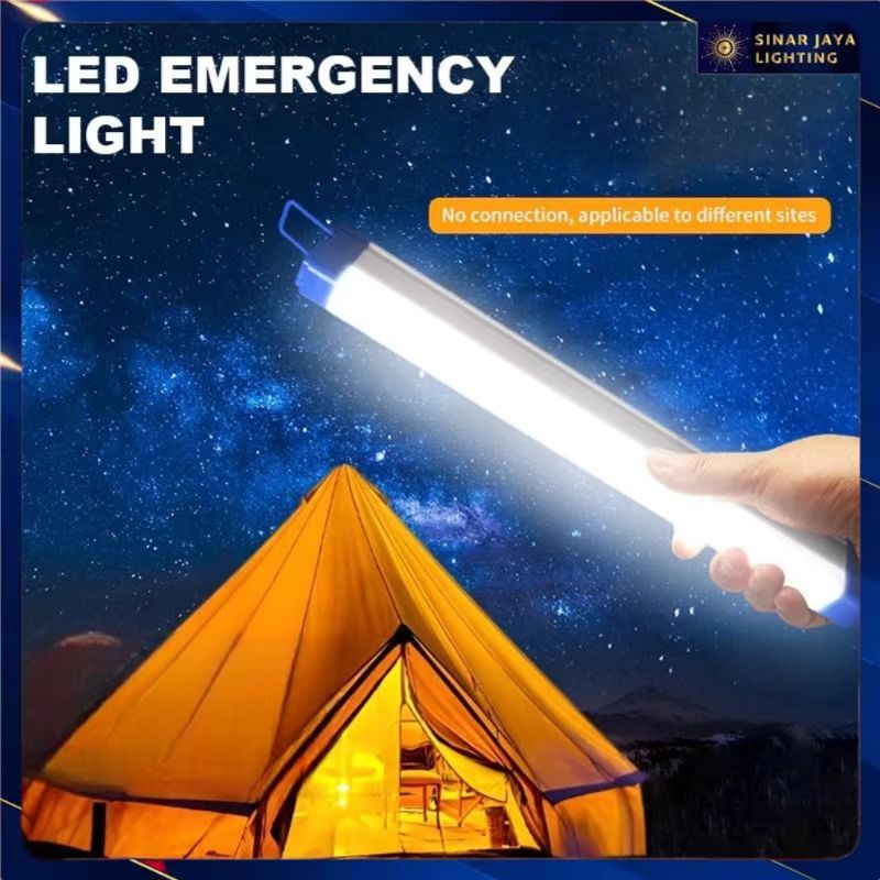 Lampu Neon Led Panjang Emergency / Bohlam LED USB Portable / Lampu Emergency LED USB Charger Lampu D